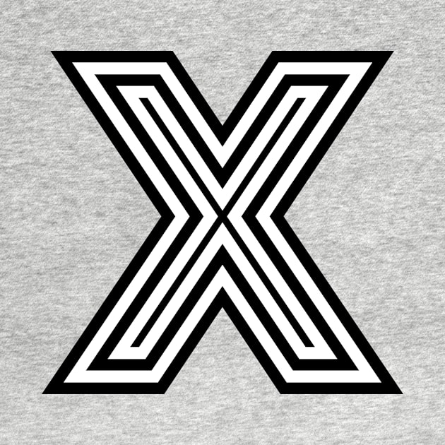 Letter X by RaymondWareNYC